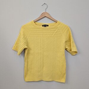 Brooks Brothers Sweater Cable Knit 100% Cotton